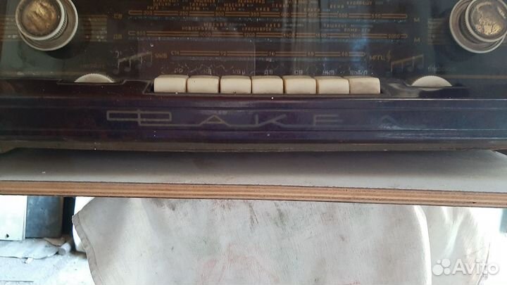 Ламповая радиола Факел