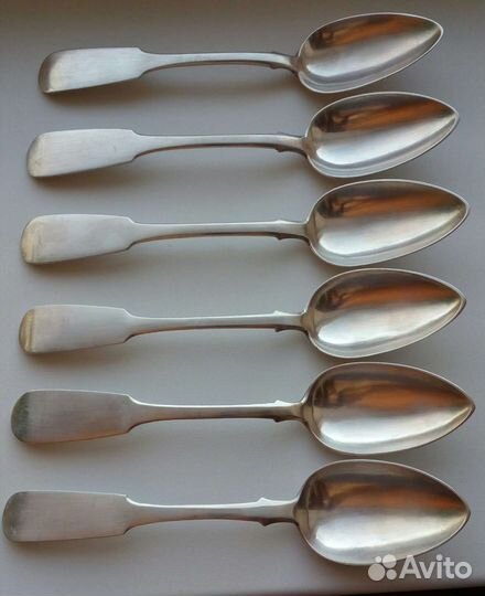 Серебряные столовые ложки