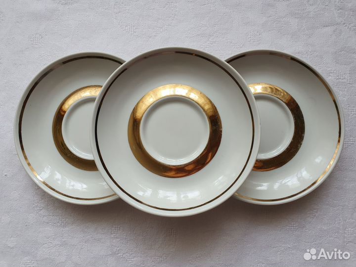 Чайные блюдца времён СССР