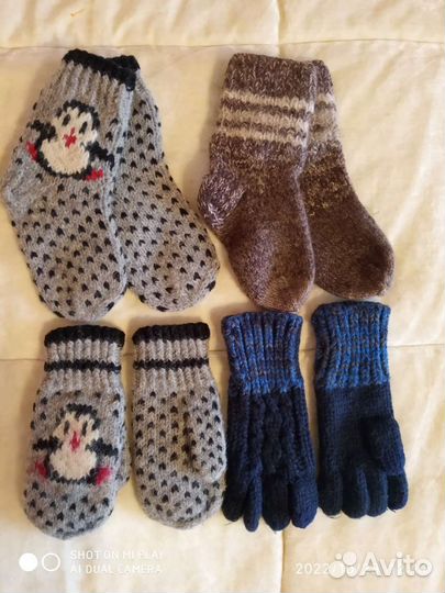 Варежки, перчатки, носки