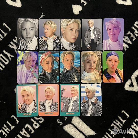 Официальные карточки bts