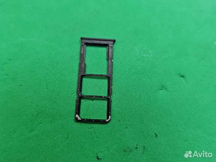 Лоток симкарты Samsung M51 черный