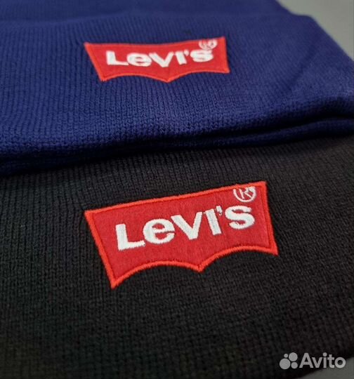 Шапка мужская levis новые
