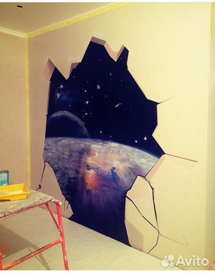 Художественная роспись стен