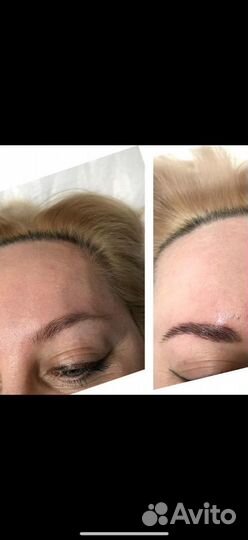 Окрашивание бровей и ресниц, ламинирование бровей