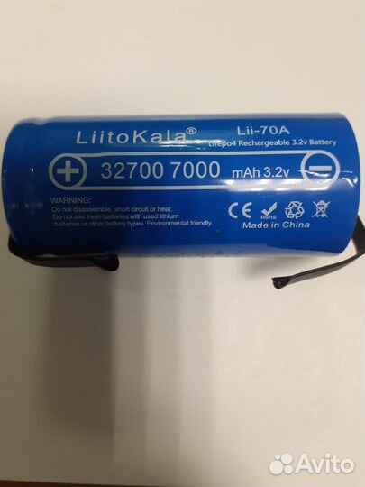 Аккумулятор lifepo4 32700 7000 mAh