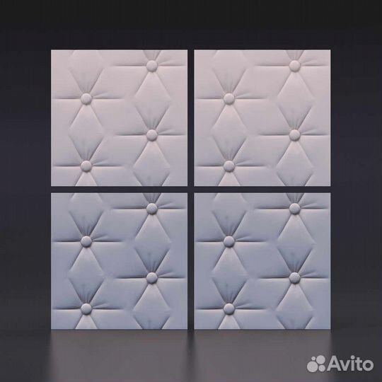 Гипсовая 3D панель 