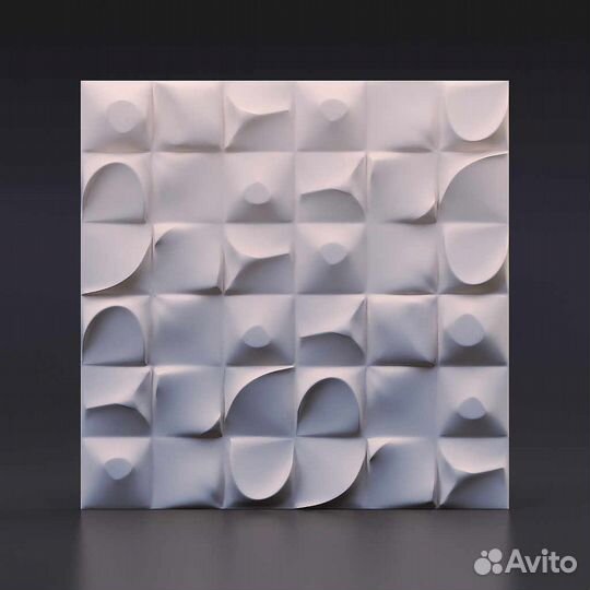 Гипсовая 3D панель 