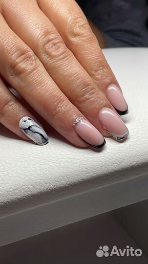 Наращение ногтей, гель-лак, маникюр
