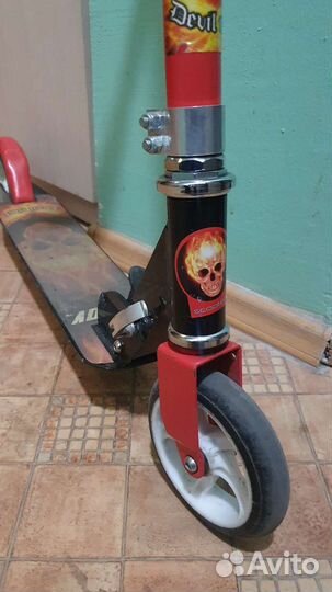 Самокат детский двухколесный бу