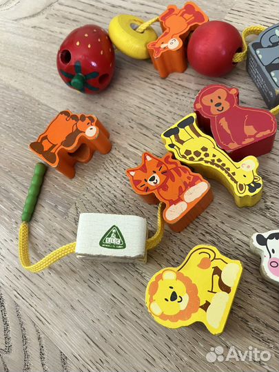 Бусы шнуровка для малышей ELC