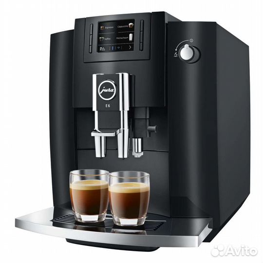 Кофемашина Jura E6 Piano Black(новая)