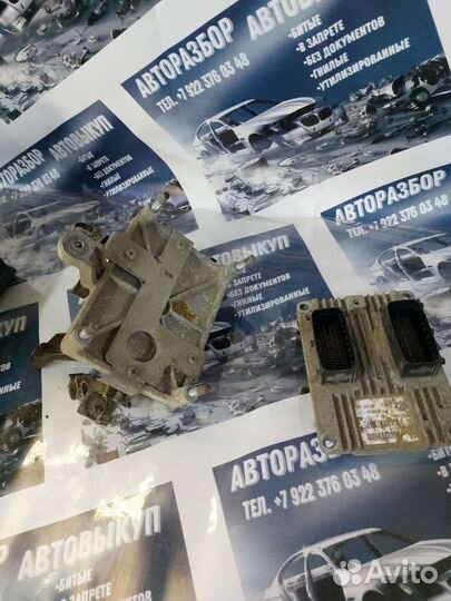 Блок управления двигателем Fiat albea