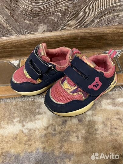 Кросовки детские для девочки Tombi 21