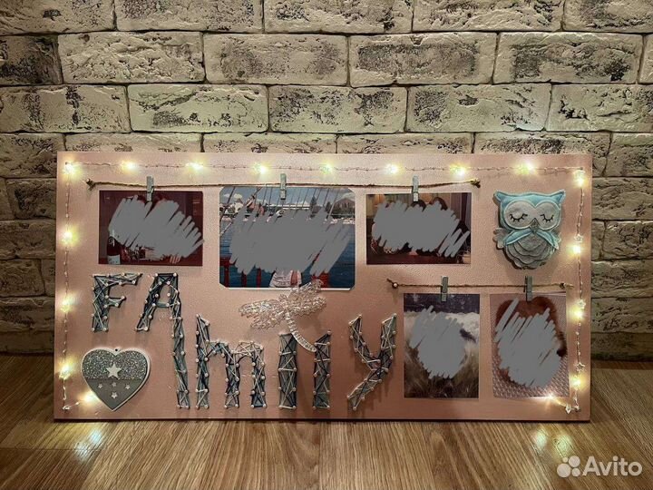 Фоторамка/панно/стринг-арт