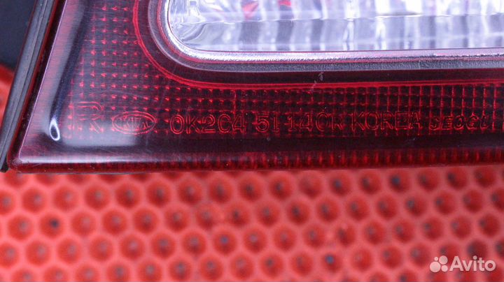 Фонарь задний задний KIA 0K2C451140R