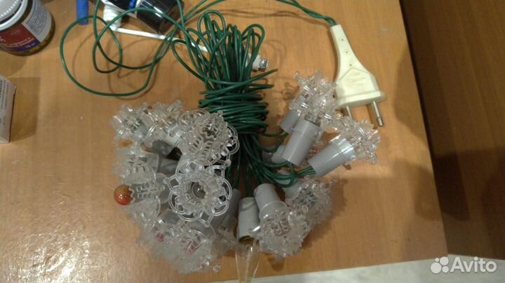 Красивая гирлянда фонарик 5 СССР