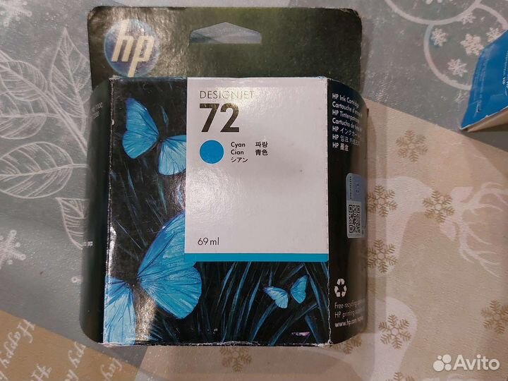 Картридж hp72
