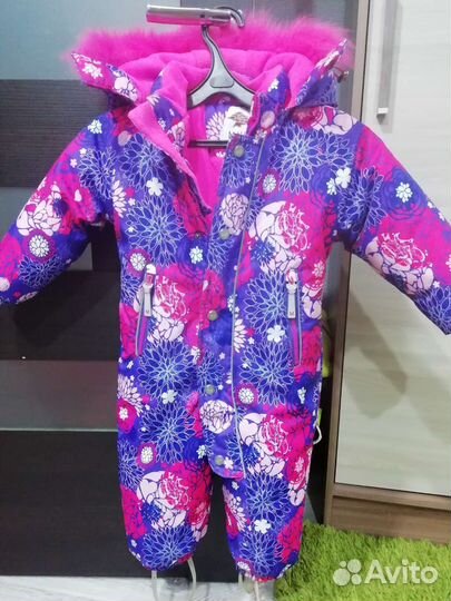 Зимний комбинезон для девочки