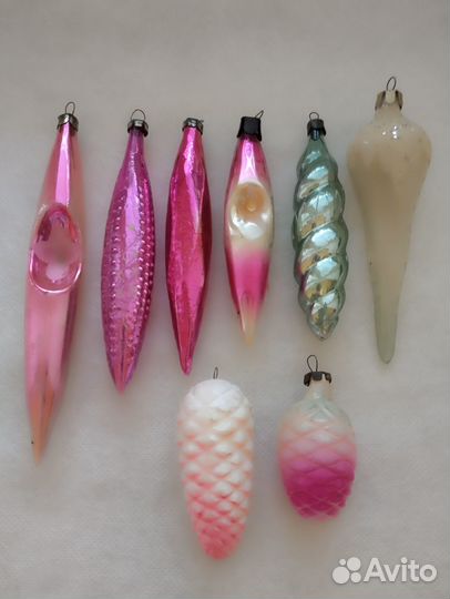 Ёлочные игрушки СССР