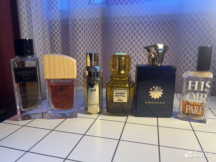 Парфюмерия остатки во флаконах