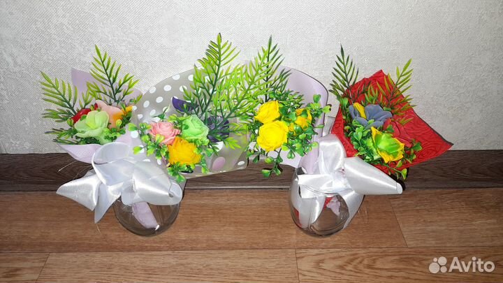 Продам букетики из мыла. В наличии
