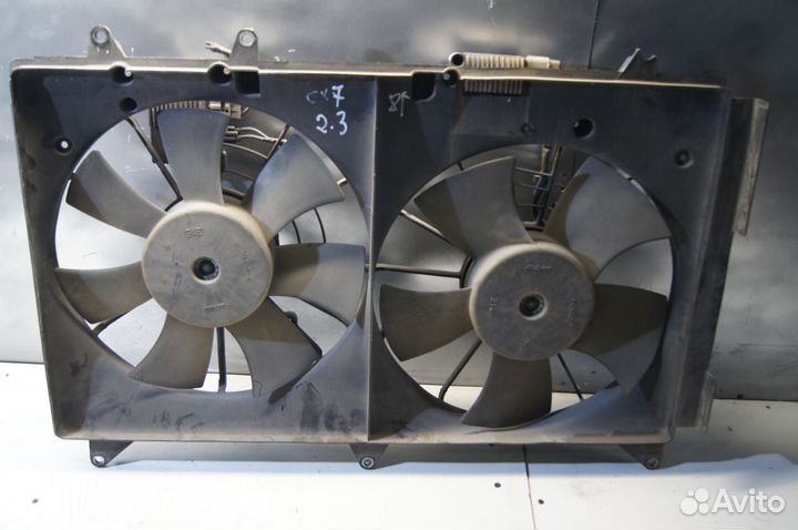 Mazda CX7 2.3 диффузор вентилятора в сборе