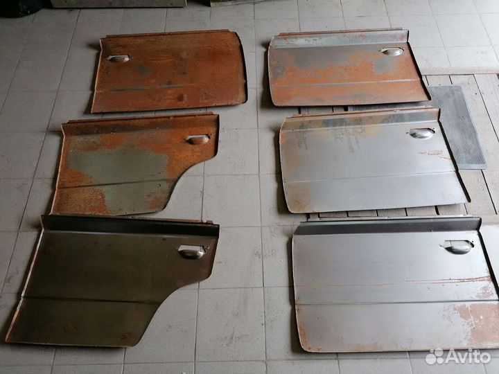 Накладки на двери ваз