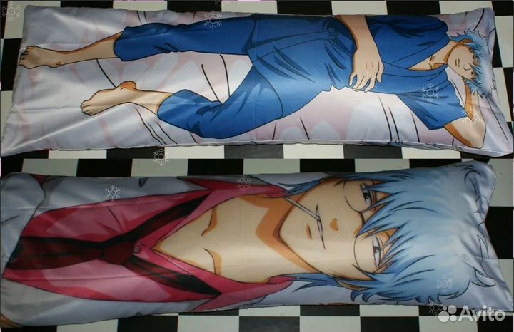 Дакимакура с персонажами Аниме