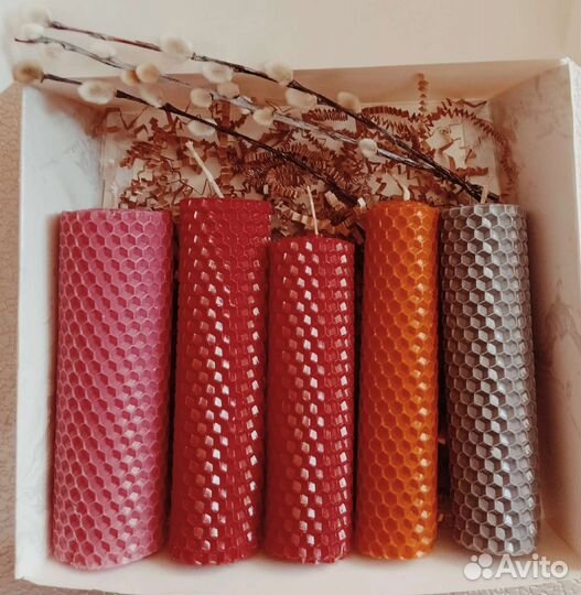 Набор свечи из вощины наборы