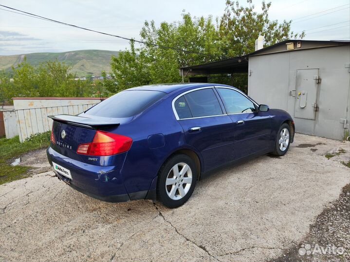 Nissan Skyline 2.5 AT, 2003, 250 000 км