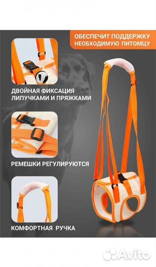 Поддержка ходунки для задних лап