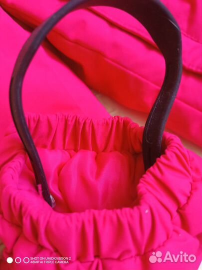 Полукомбинезон зимний для девочки 80