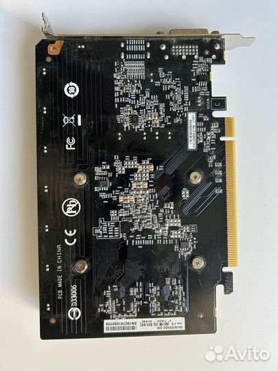 Видеокарта gigabyte nvidia GeForce GT 1030 2гб