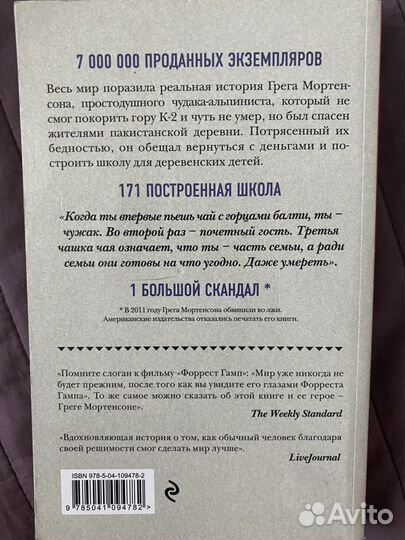 Три чашки чая Мортенсон, Релин