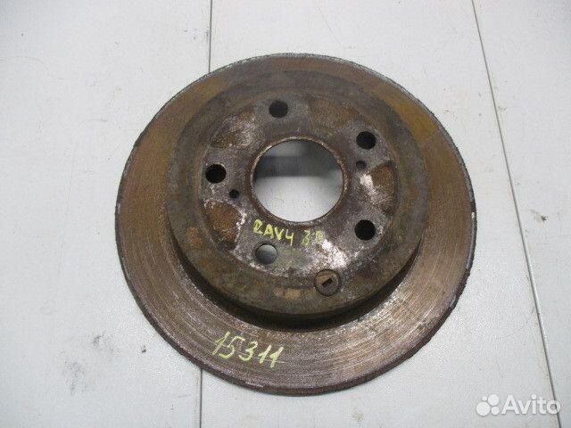 Диск тормозной задний Toyota RAV 4 3 (CA30)