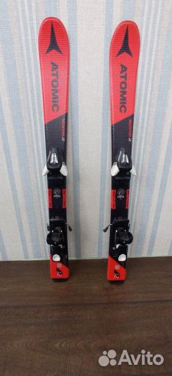 Детские горные лыжи с креплениями Atomic 90 см