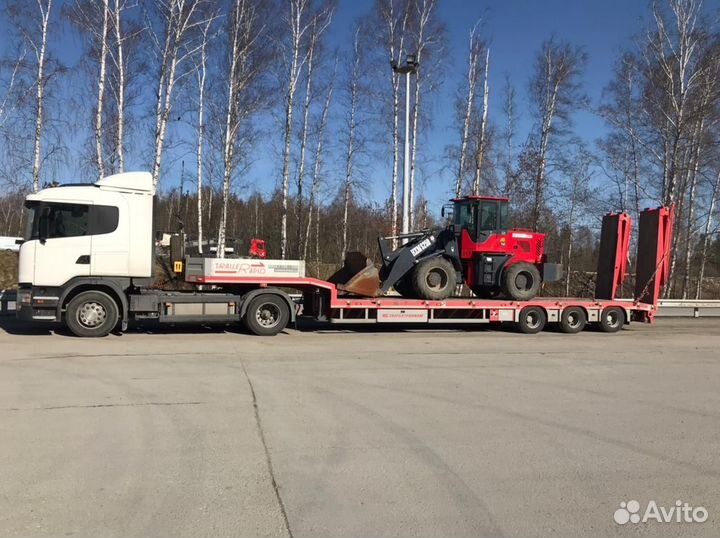 Перевозка негабаритных грузов. Аренда трала