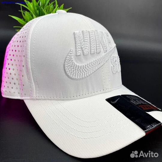 Белая бейсболка Nike (Арт.85827)
