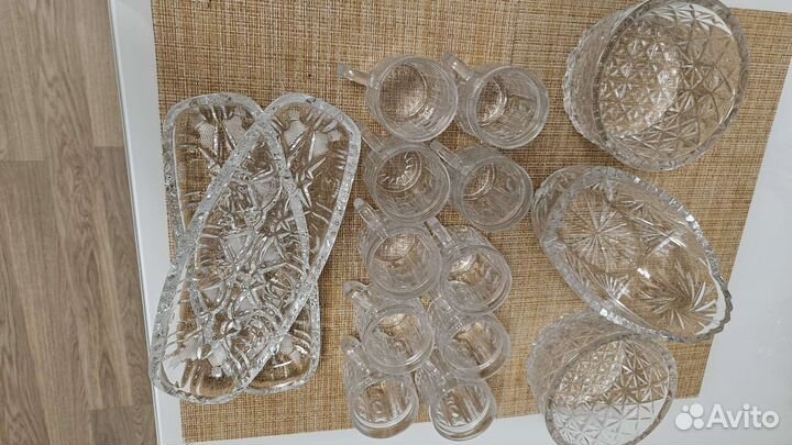 Хрустальная посуда СССР