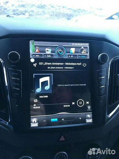 Планшет для Хендай Крета iX25