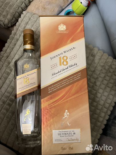 Бутылка из под виски