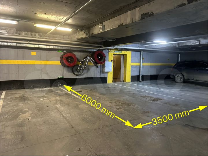 Машиноместо, 21 м²