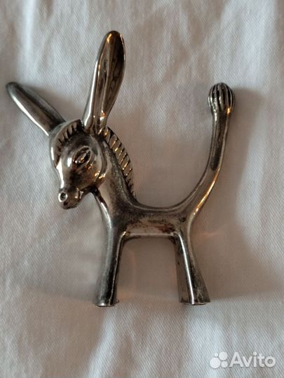 Статуэтка ослик Держатель для колец