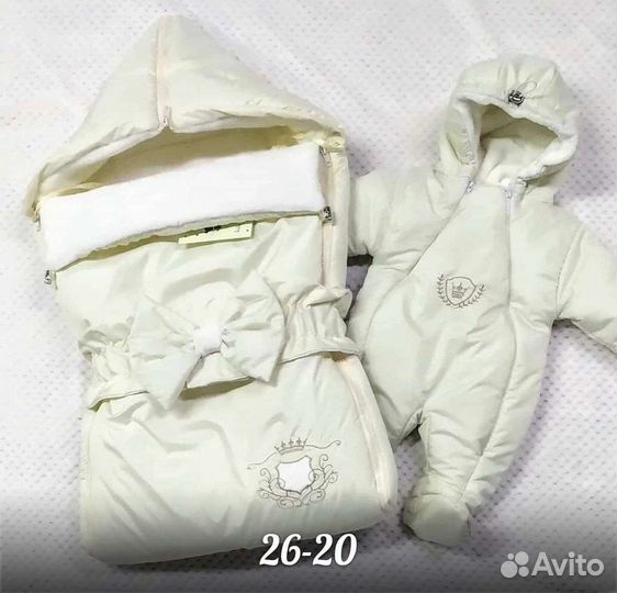 Конверт на выписку зимний