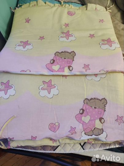 Бортики в кроватку