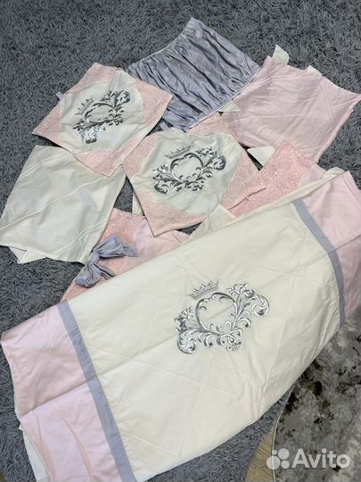 Бортики в детскую кроватку