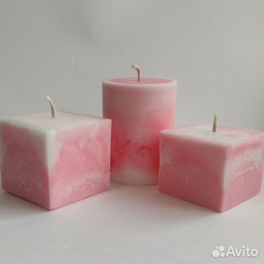 Ароматическая свеча ручной работы