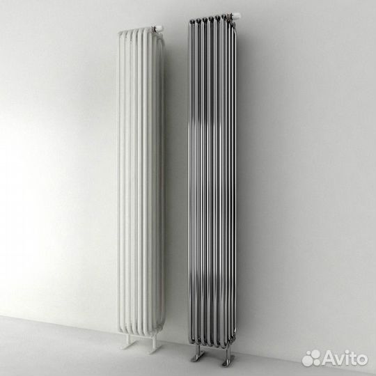 Радиатор пятитрубный kzto рс 5-900-10, подкл. боковое 1/2