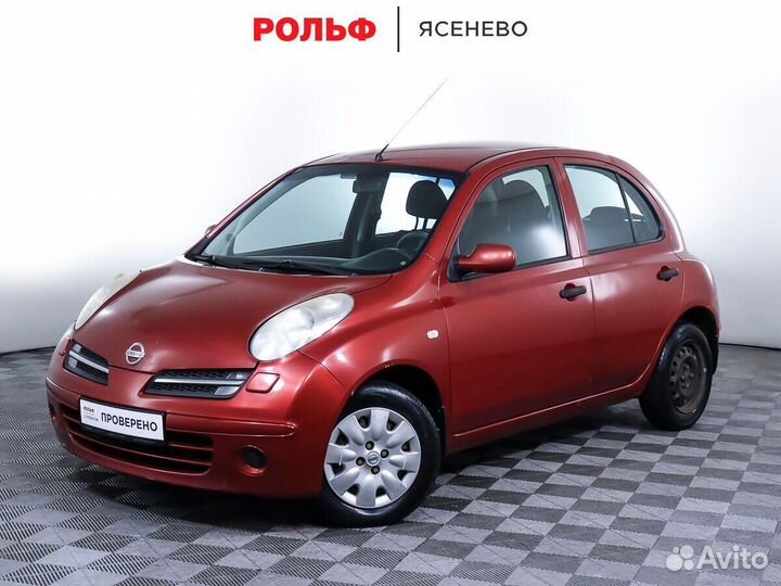Nissan Micra 1.2 МТ, 2007, 213 654 км